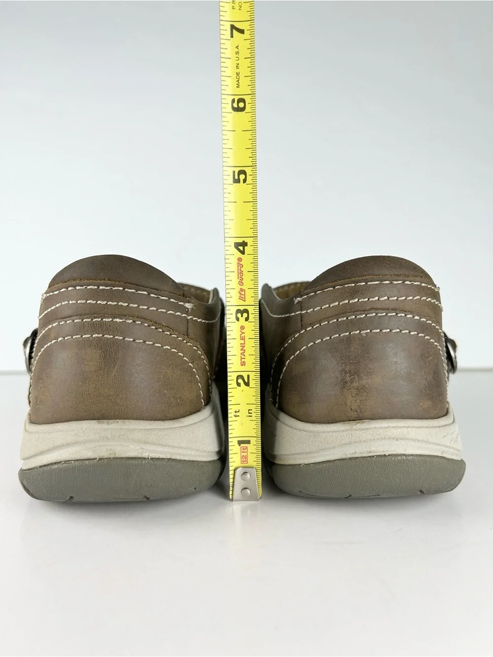 Keen Presidio II Mary Jane Brown Leather Gorpcore Hiking Comfort Shoes - Picture 5 of 11